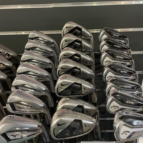 Vrs Covert Irons 4-PW Regular Steel shafts +1/2 inch (9 iron standard length