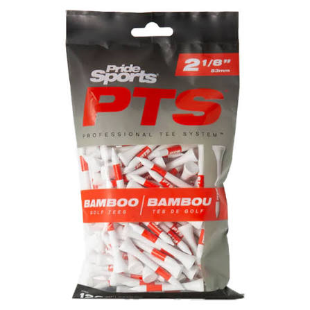 Pride PTS Bamboo Tees 2 1/8