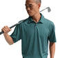 Nike Floral Velocity Golf Polo Shirt - Malachite / College Navy / White