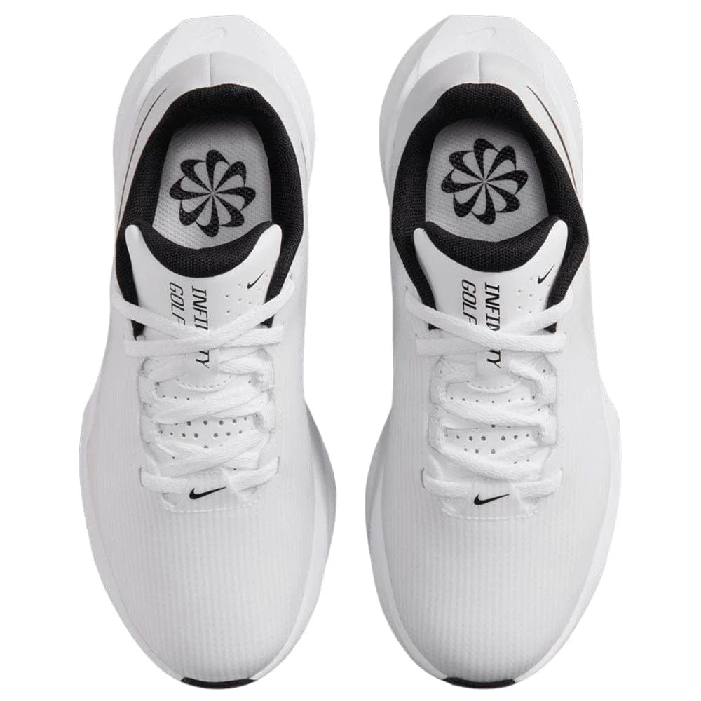 Nike Infinity G Spikeless Junior Golf Shoes - White / Black / Pure Platinum