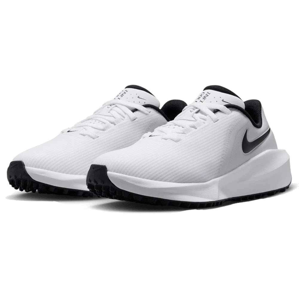 Nike Infinity G Spikeless Junior Golf Shoes - White / Black / Pure Platinum