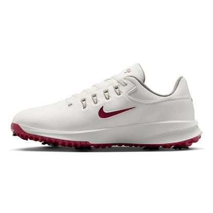 Nike Victory Pro 4 Spiked Golf Shoes - White / Red