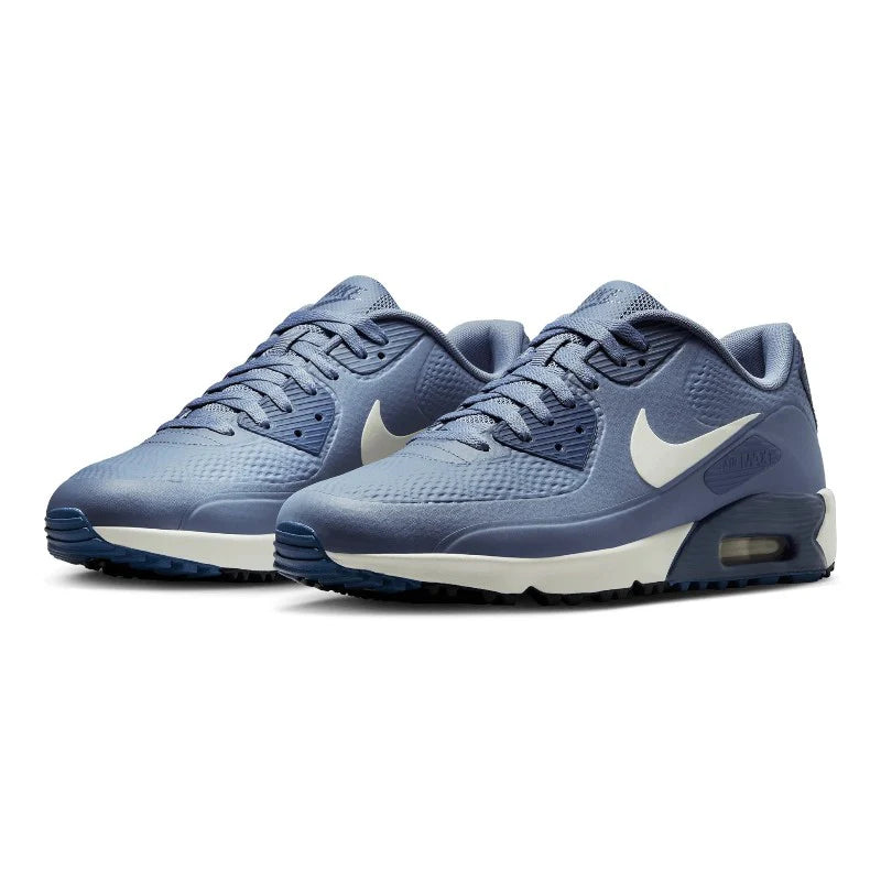 Nike Air Max 90 G Waterproof Spikeless Golf Shoes - Blue