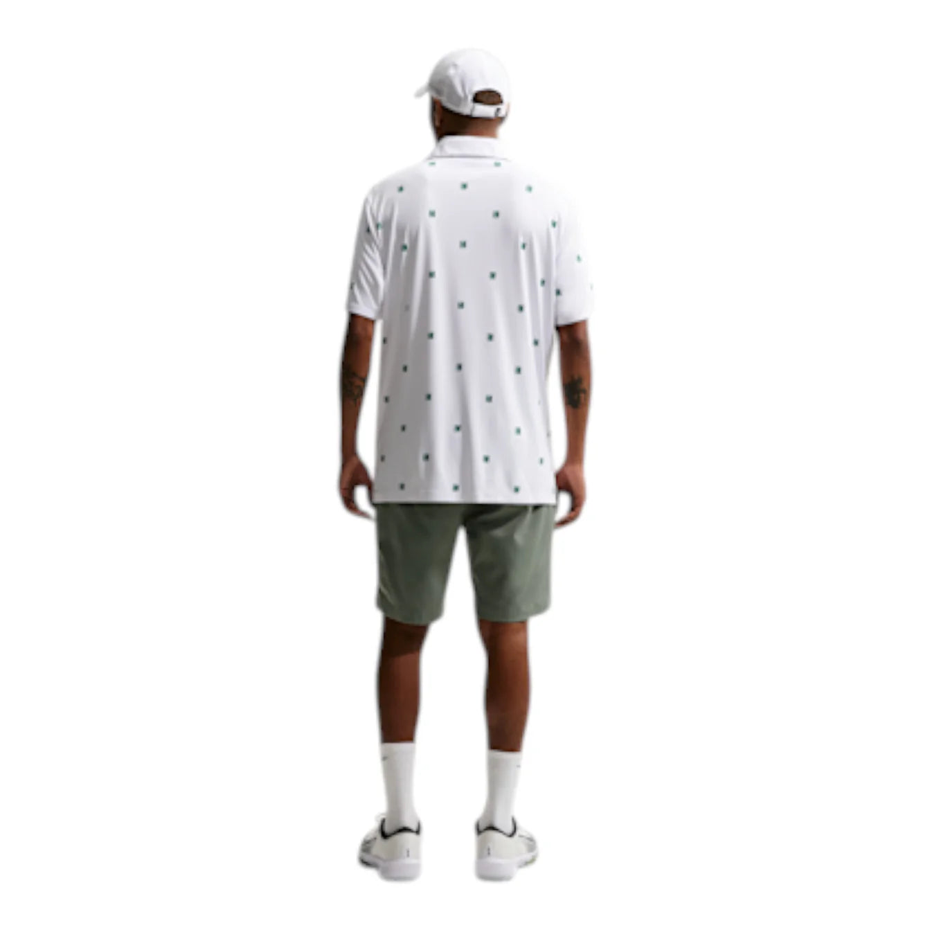 Nike Dri-FIT Par Polo Shirt - White/Blue