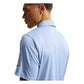 Nike Dri-FIT Velocity Floral Golf Polo Shirt - Blue / White