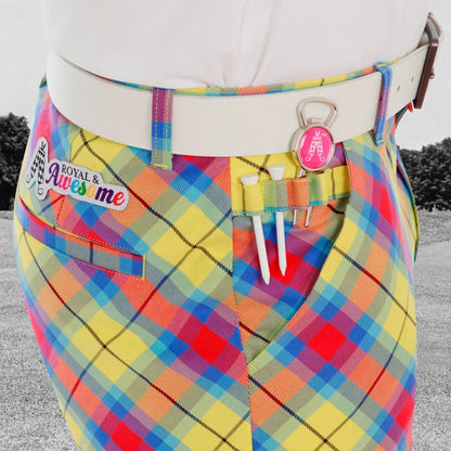 Check Trousers Yellow/Blue/Red