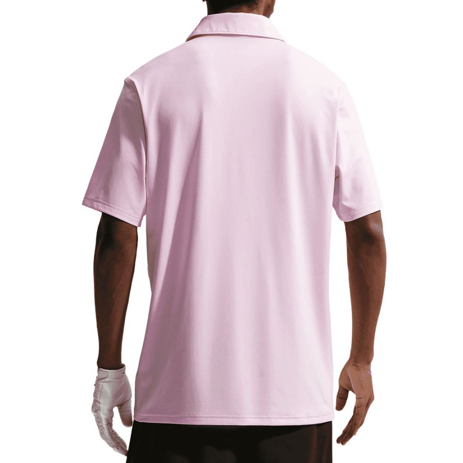 Nike Dri-FIT Victory Solid Golf Polo Shirt - Pink / Black