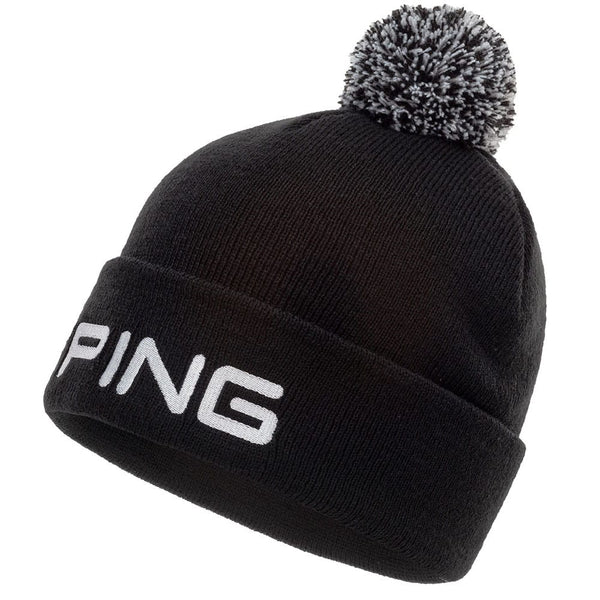 Ping Classic Bobble Beanie - Black