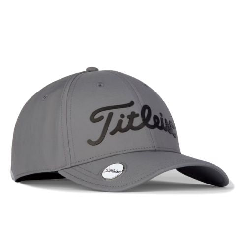 Players Performance Cap Charcoal/Black