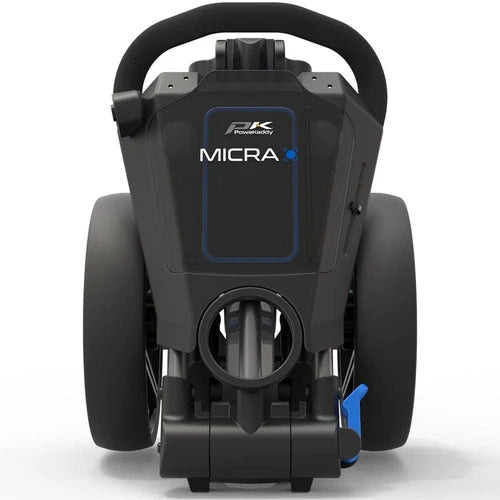 Micra Push Cart Gun Metal/Blue