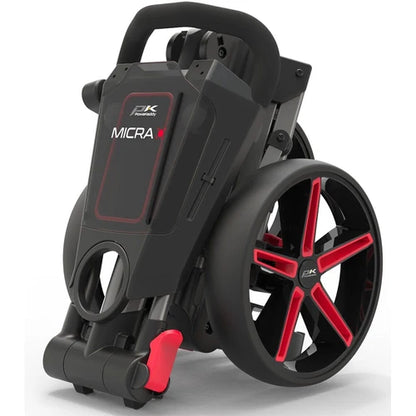 Micra Push Cart Gun Metal/Red