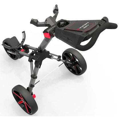 Micra Push Cart Gun Metal/Red
