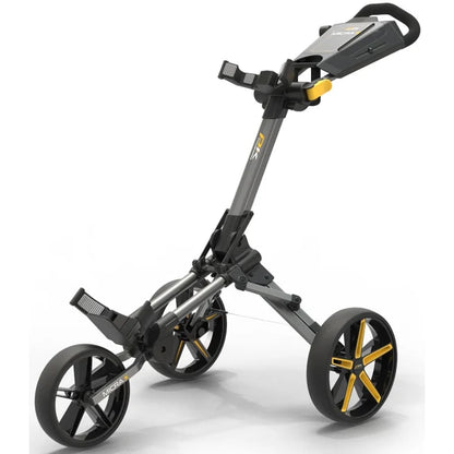 Micra Push Cart Gun Metal/Yellow