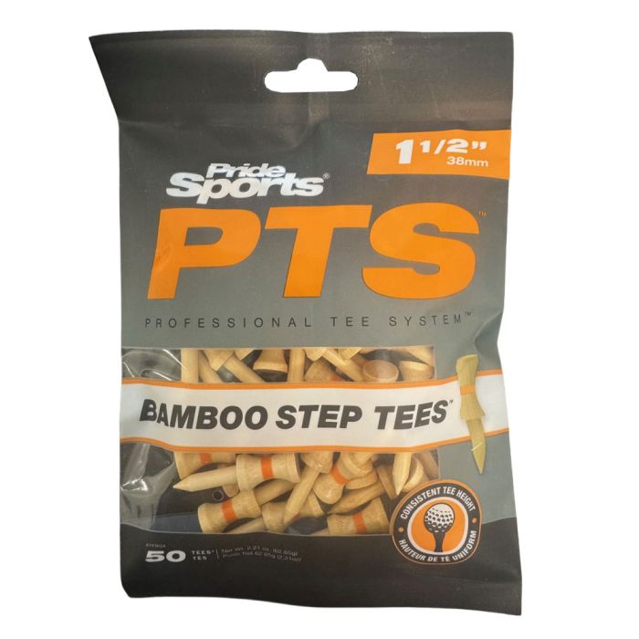Pride PTS Bamboo Step Tees Orange 1 1/2"