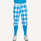Plus 2s Diamonds White/Blue