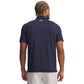 UA Playoff 3.0 Printed Polo - Navy/Steel