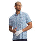 UA Playoff 3.0 Printed Polo Shirt - White / Varsity Blue