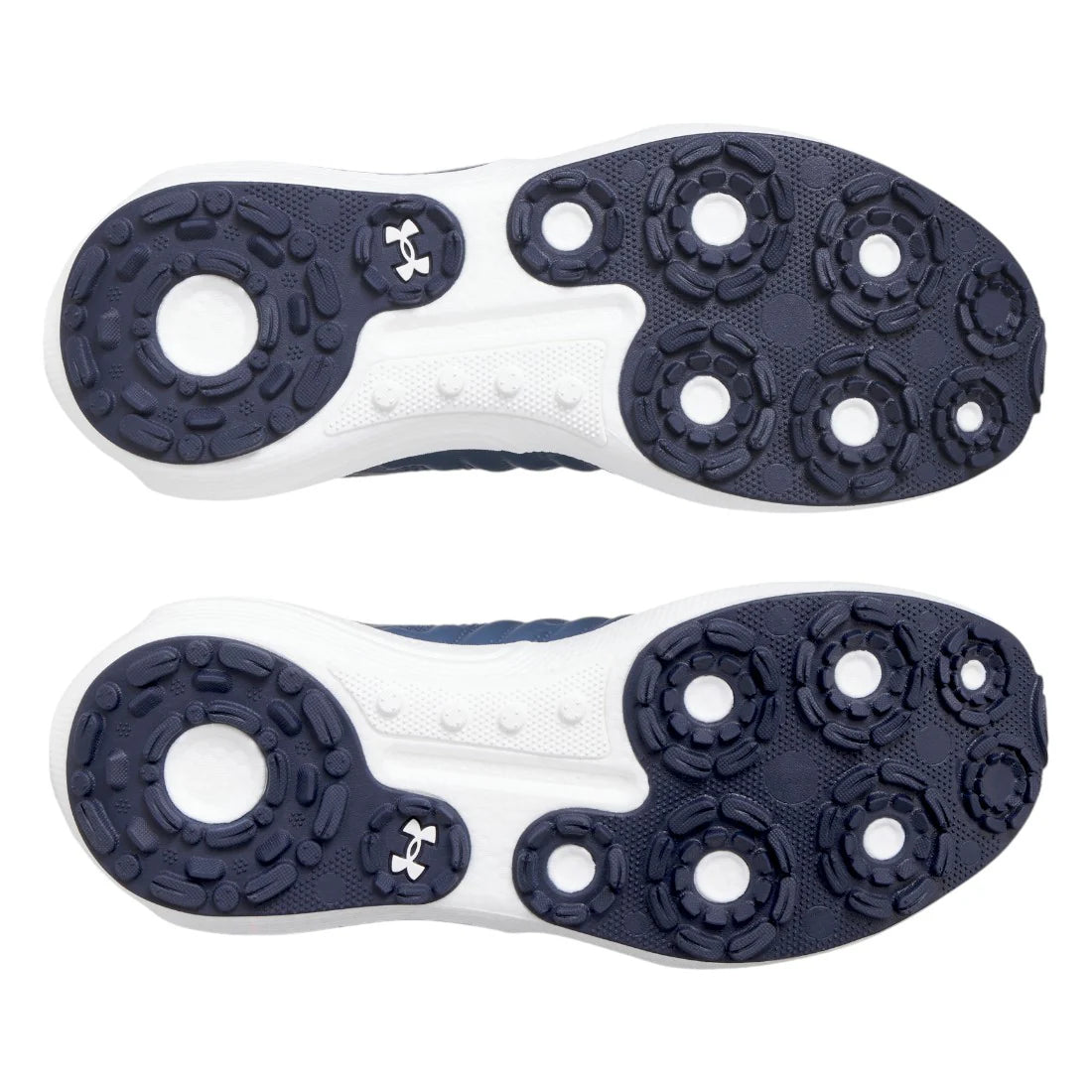UA Phantom Fore Waterproof Spikeless Golf Shoes - Navy