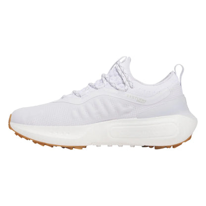UA Phantom Fore Waterproof Spikeless Golf Shoes - White