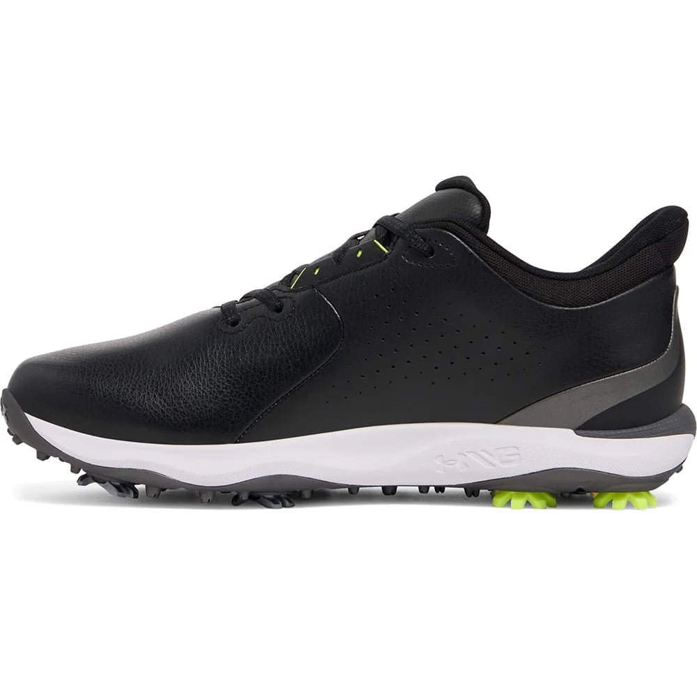 UA Drive Fade Waterproof Spiked Golf Shoes - Black