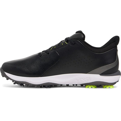 UA Drive Fade Waterproof Spiked Golf Shoes - Black