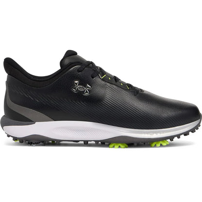 UA Drive Fade Waterproof Spiked Golf Shoes - Black