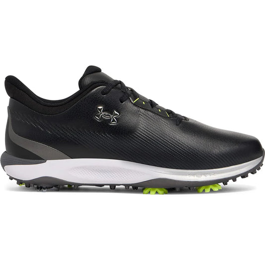 UA Drive Fade Waterproof Spiked Golf Shoes - Black