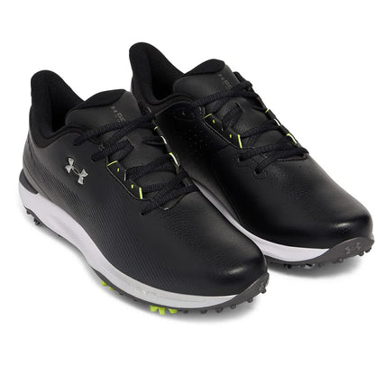 UA Drive Fade Waterproof Spiked Golf Shoes - Black