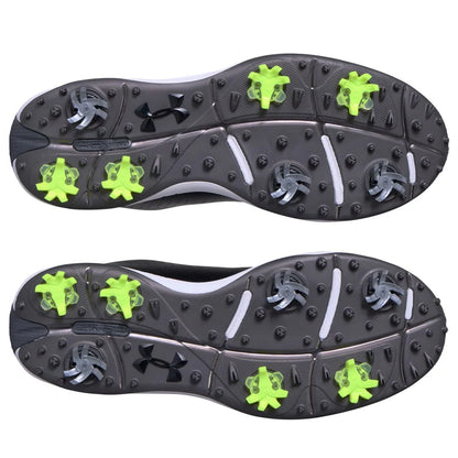 UA Drive Fade Waterproof Spiked Golf Shoes - Black