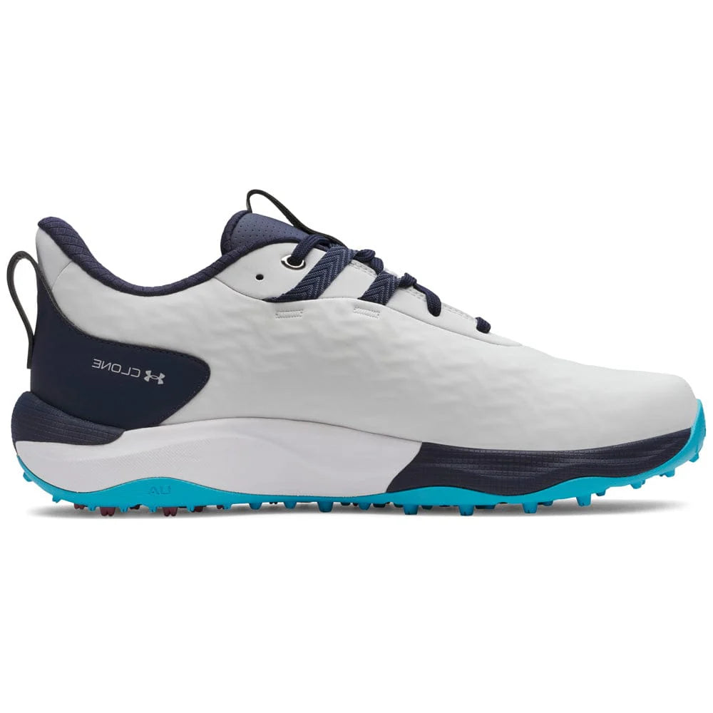 AU Drive Pro Clone SL Waterproof Spikeless Golf Shoes - Distant Gray / Midnight Navy