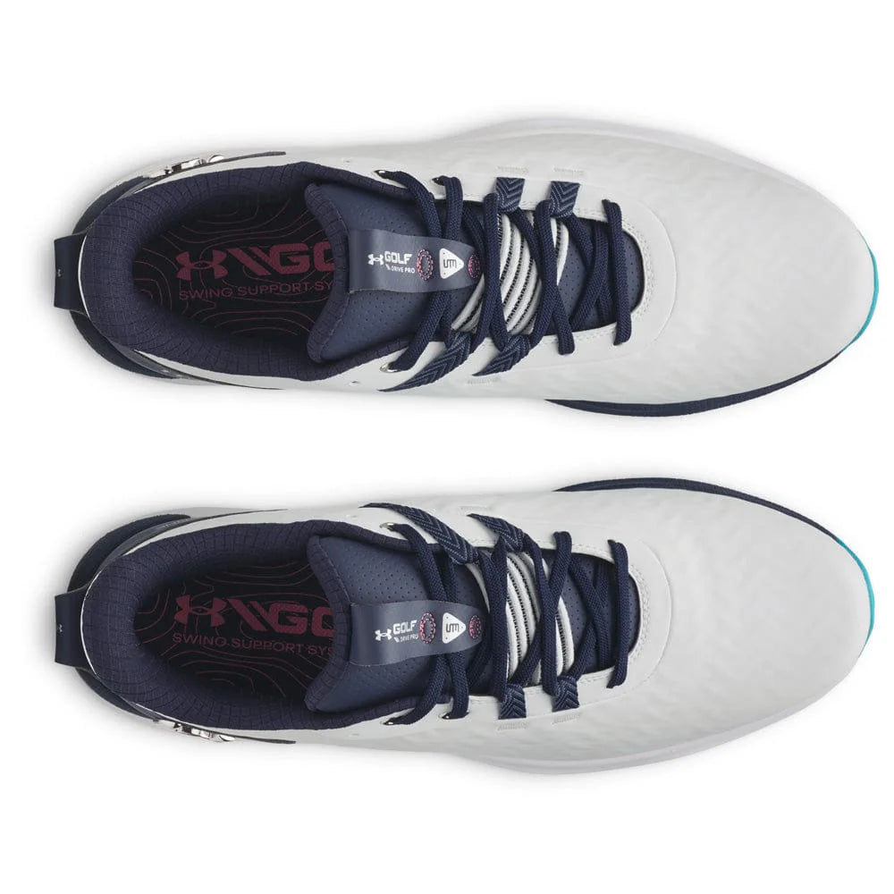 AU Drive Pro Clone SL Waterproof Spikeless Golf Shoes - Distant Gray / Midnight Navy