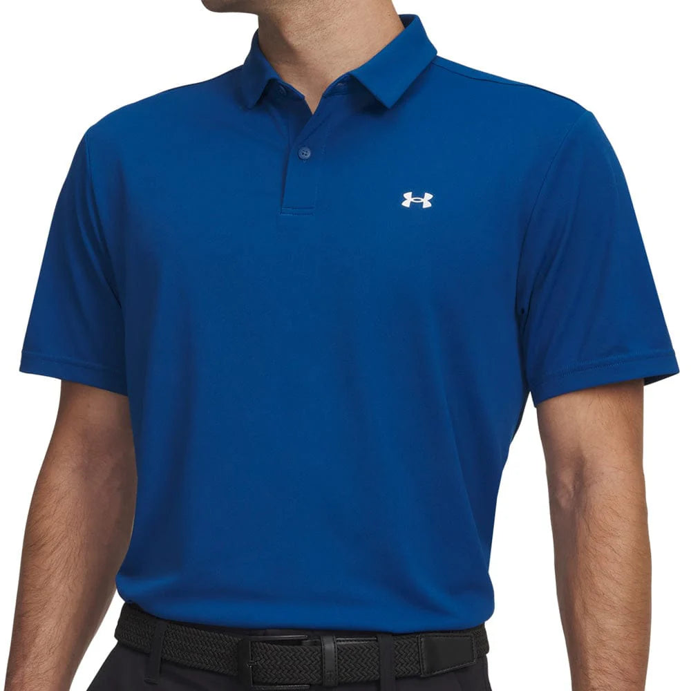 UA T2G Pique Polo Shirt - Varsity Blue