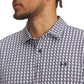 UA T2G Printed Polo Shirt - White / Navy
