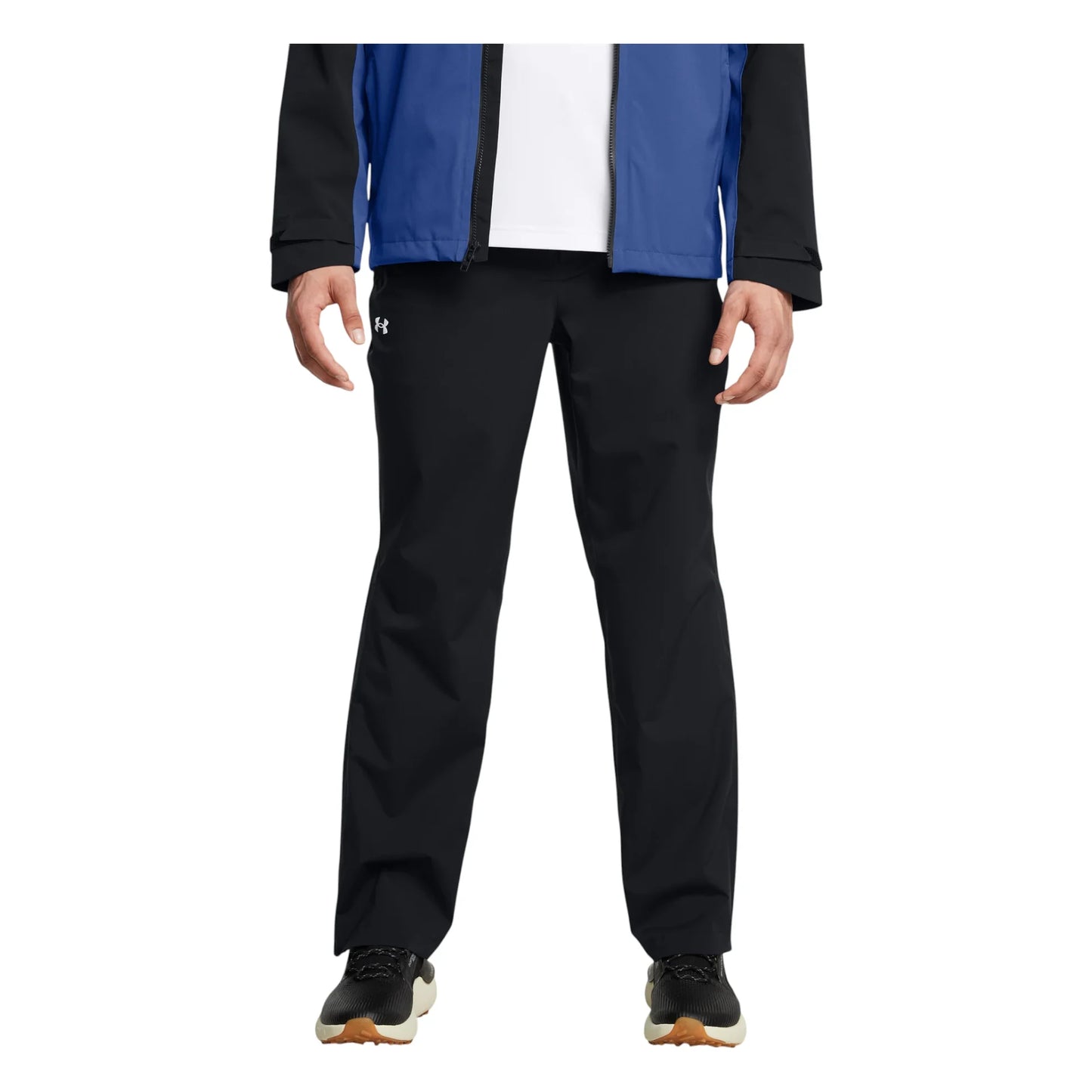 Golf Drive Rain Pants Black/Metalic Silver