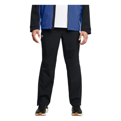 Golf Drive Rain Pants Black/Metalic Silver