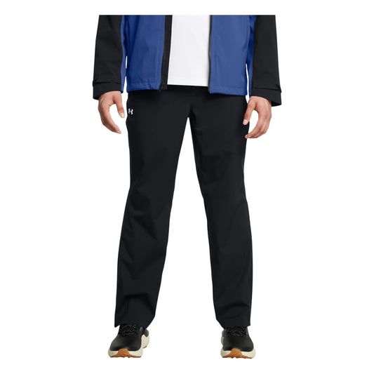 Golf Drive Rain Pants Black/Metalic Silver