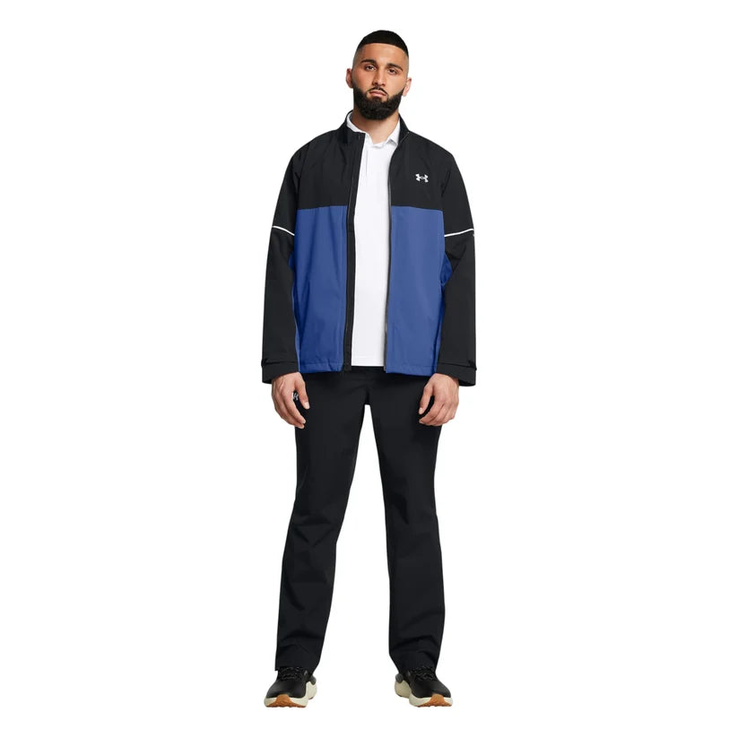 Golf Drive Rain Pants Black/Metalic Silver