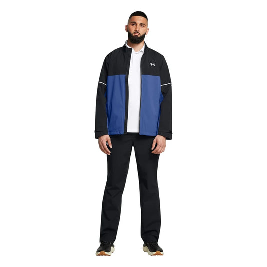 Golf Drive Rain Pants Black/Metalic Silver