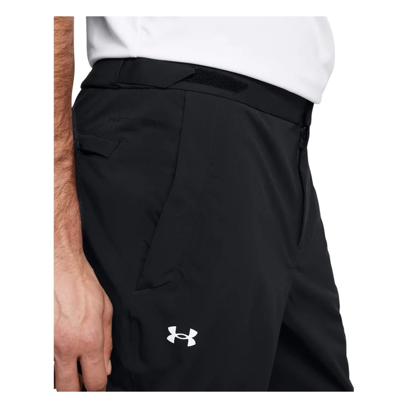 Golf Drive Rain Pants Black/Metalic Silver