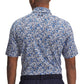 UA Playoff 3.0 Printed Polo Shirt - Blue / White Flowers
