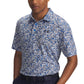 UA Playoff 3.0 Printed Polo Shirt - Blue / White Flowers