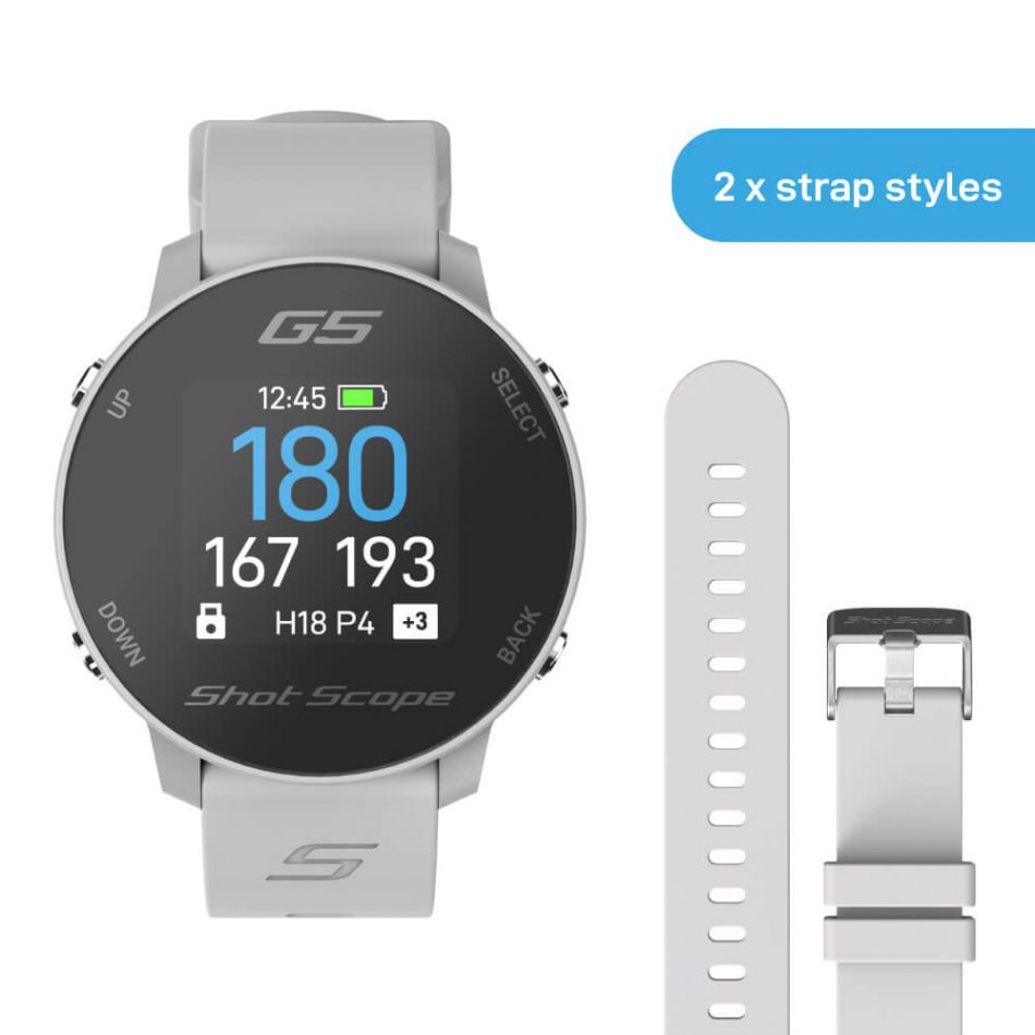 G5 GPS Golf Watch Grey
