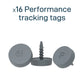 Connex Golf Performance Tracking Tags Pack of 16