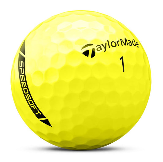 Speedsoft Hi-Vis Yellow Single Ball