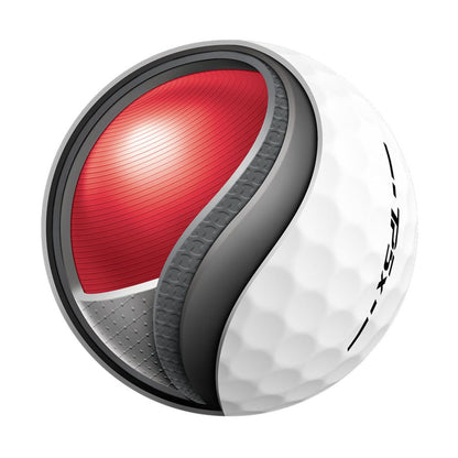 TP5x 24 White Golf Balls - 1 dozen