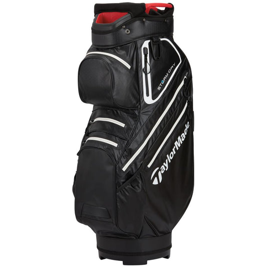 Storm-Dry Waterproof Cart Bag Black White Red