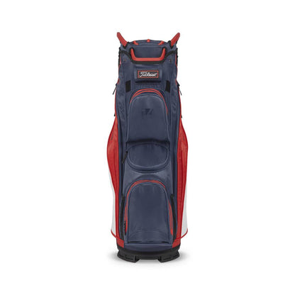 Titleist Cart 14 StaDry Waterproof Cart Bag - Red/Navy/White