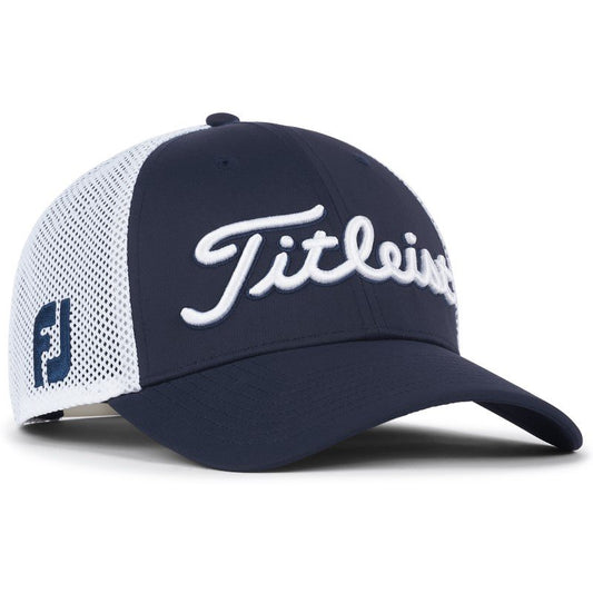 Tour Performance Mesh Cap Navy/White