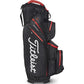 Titleist Cart 14 StaDry Waterproof Cart Bag - Black/Red