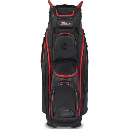 Titleist Cart 14 StaDry Waterproof Cart Bag - Black/Red